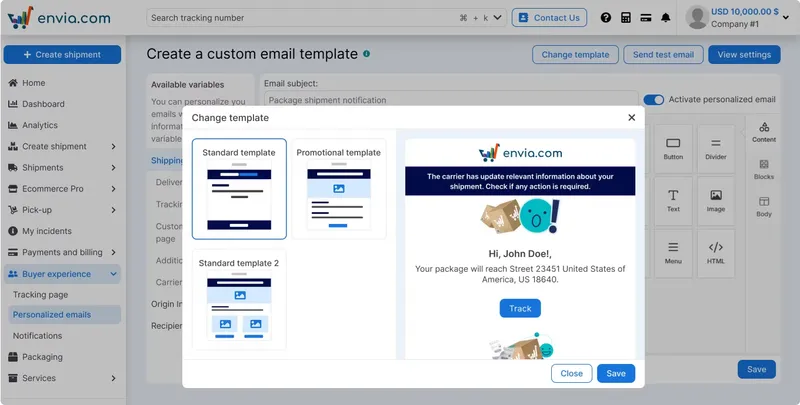 Envia - Logística y gestión de pedidos