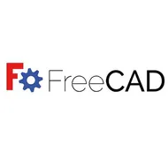 FreeCAD Modelado 3D logotipo