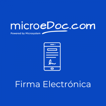 MicroeDoc Software Firma Electrónica