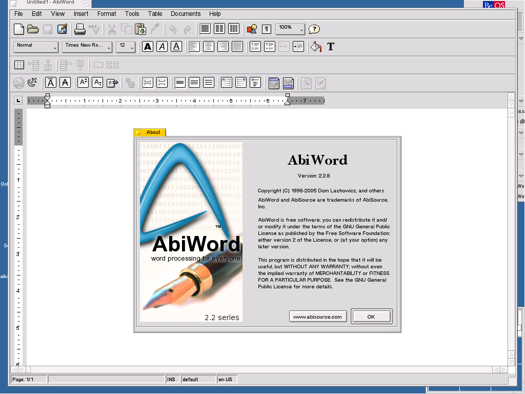 AbiWord Software