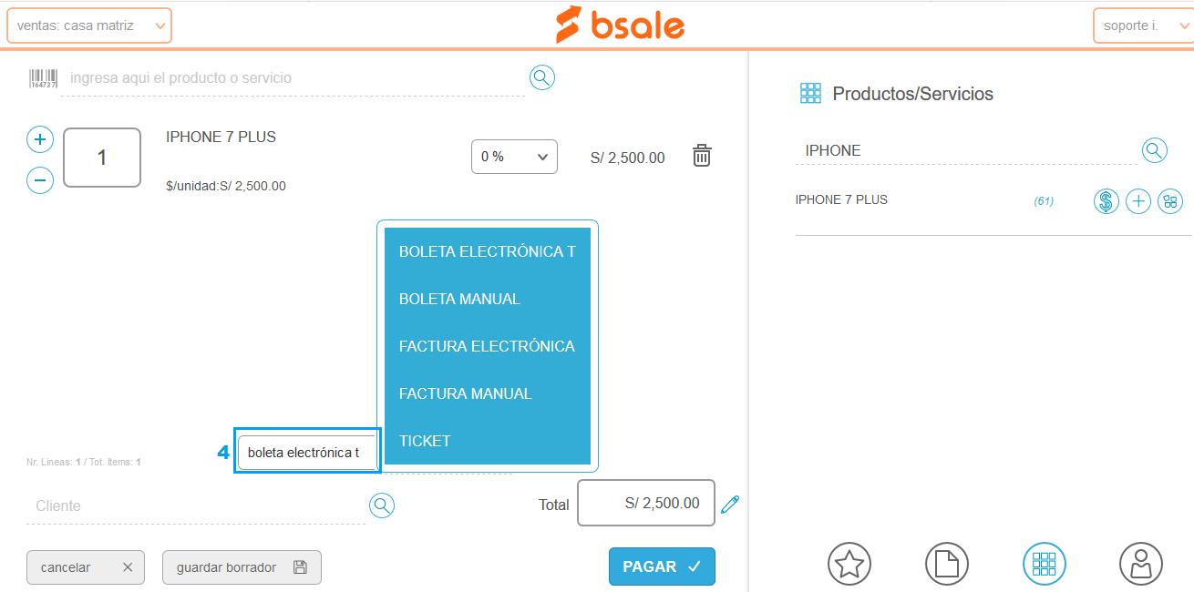 Bsale