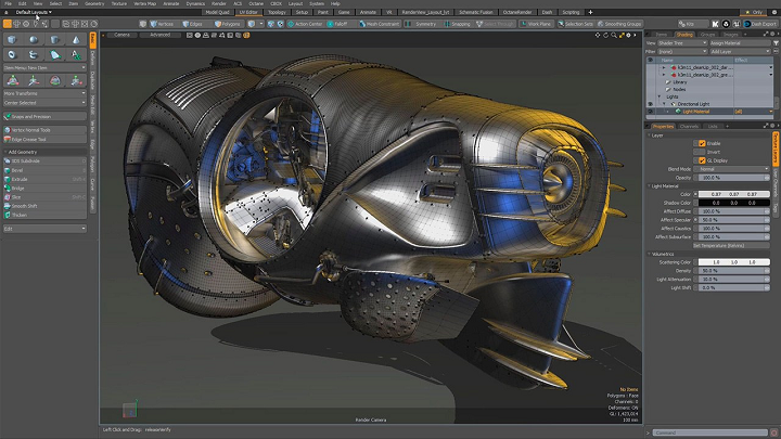 Modo - Modelado 3D